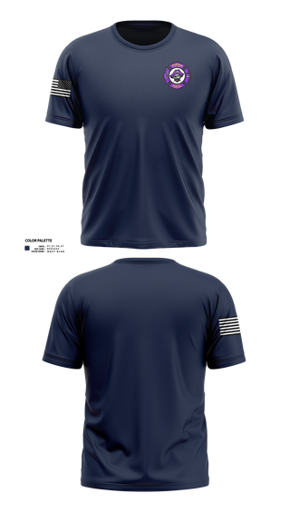 Piper High School Public Services Academy 74445509 Short Sleeve Performance Shirt -4