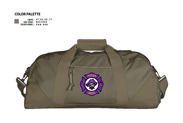 Piper High School Public Services Academy 74445509 Duffle Bag - 3