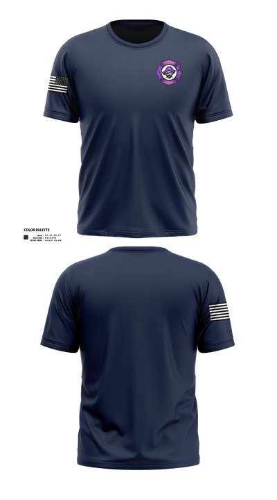 Piper High School Public Services Academy 74445509 Old School Cotton Feel Shirt - 4