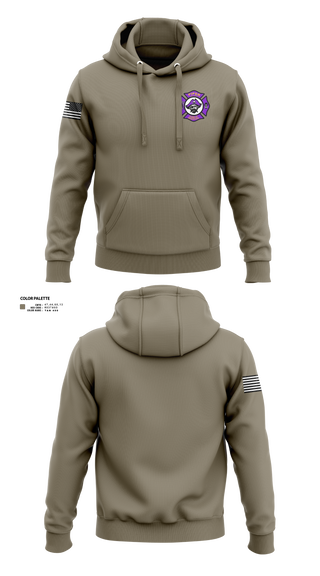 Piper High School Public Services Academy 74445509 Hoodie - 3