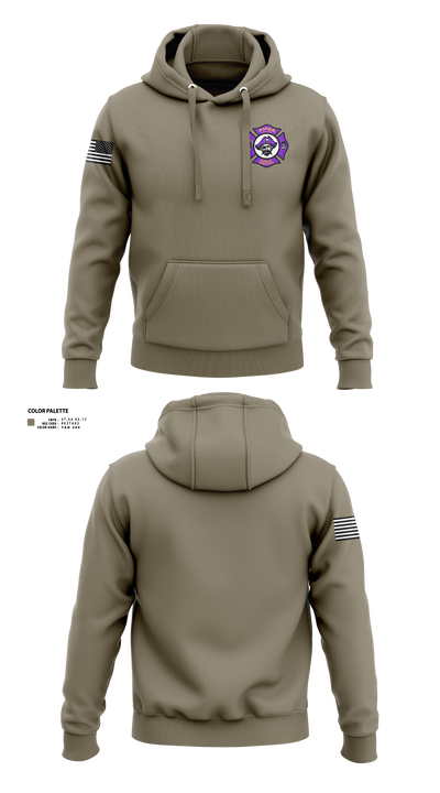 Piper High School Public Services Academy 74445509 Hoodie - 3