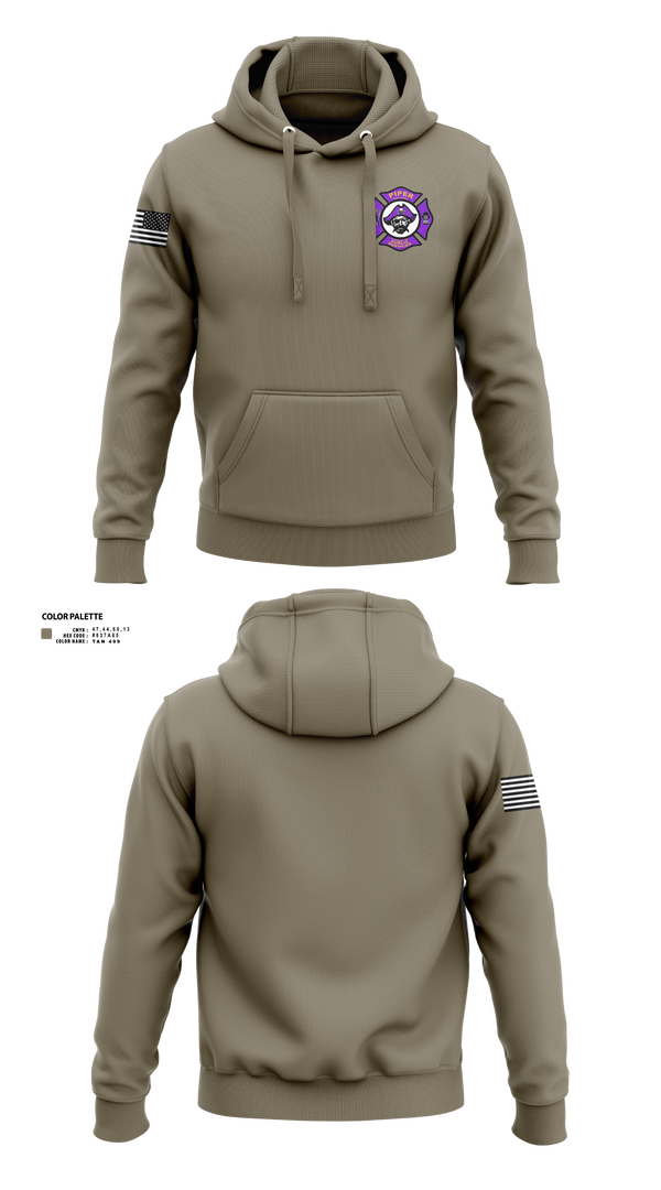 Piper High School Public Services Academy 74445509 Hoodie - 3