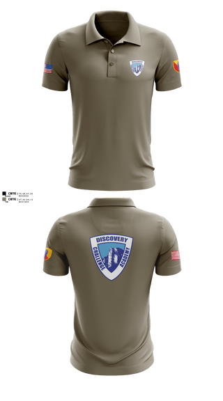 Discovery ChalleNGe Academy 60550316 Short Sleeve Performance Polo - 2