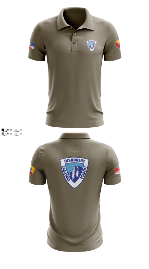 Discovery ChalleNGe Academy 60550316 Short Sleeve Performance Polo - 2