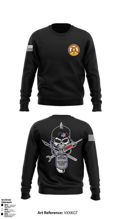 382nd Minimal Care Detachment 80565021 Crew Neck Sweatshirt -2
