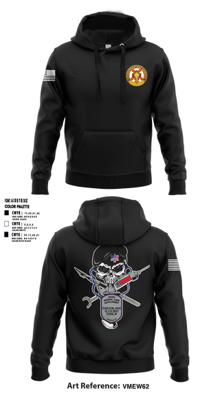 382nd Minimal Care Detachment 80565021 Hoodie - 2