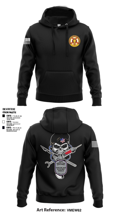 382nd Minimal Care Detachment 80565021 Hoodie - 2