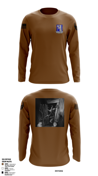 Steel Tigers 88857269 Long Sleeve Performance Shirt - 1