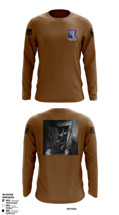 Steel Tigers 88857269 Long Sleeve Performance Shirt - 1