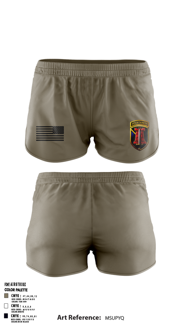 204th MEB Mountaineers 65982822 Ranger Panties - 1