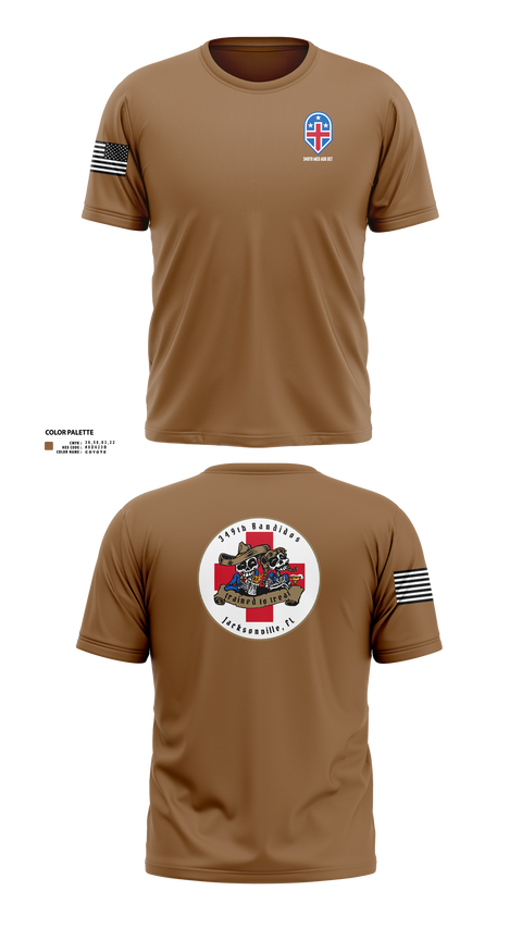 349th Medical Augmentation Det. 9744755 Short Sleeve Performance Shirt - 3