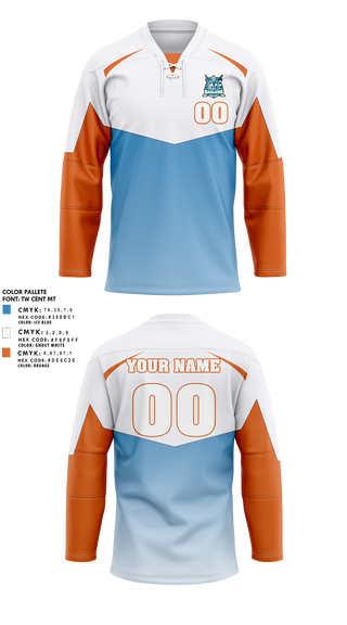 Detroit PAL Hockey 16411768 Hockey Jersey - 5