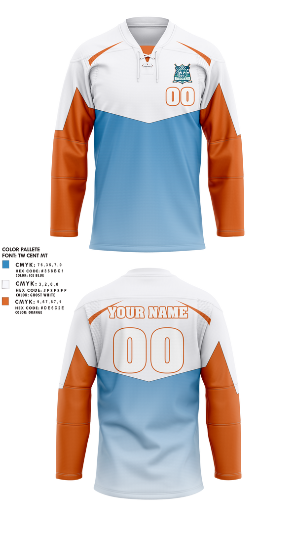 Detroit PAL Hockey 16411768 Hockey Jersey - 5
