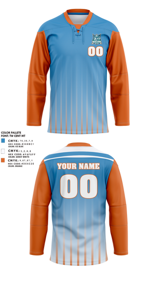 Detroit PAL Hockey 16411768 Hockey Jersey - 3