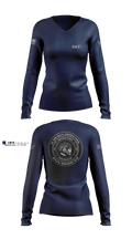 St. Ann SRT 47217904 Women's Long Sleeve V-neck Shirt - 1