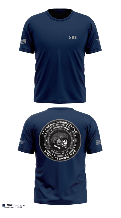 St. Ann SRT 47217904 Old School Cotton Feel Shirt - 1