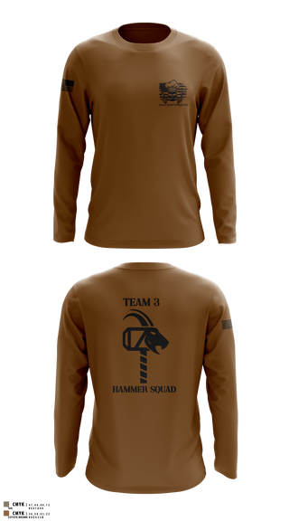 900th QUARTERMASTER 12047177 Long Sleeve Performance Shirt 13