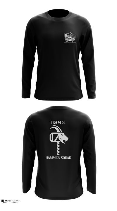 900th QUARTERMASTER 12047177 Long Sleeve Performance Shirt - 14
