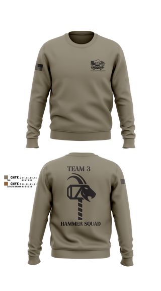 900th QUARTERMASTER 12047177 Crew Neck Sweatshirt - 12