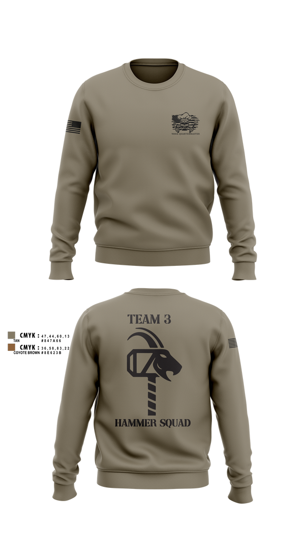 900th QUARTERMASTER 12047177 Crew Neck Sweatshirt - 12