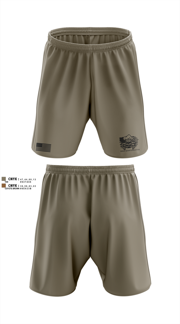 900th QUARTERMASTER 12047177 Athletic Shorts With Pockets - 12