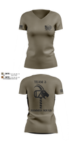 900th QUARTERMASTER 12047177 Women's Short Sleeve V-neck Shirt - 12