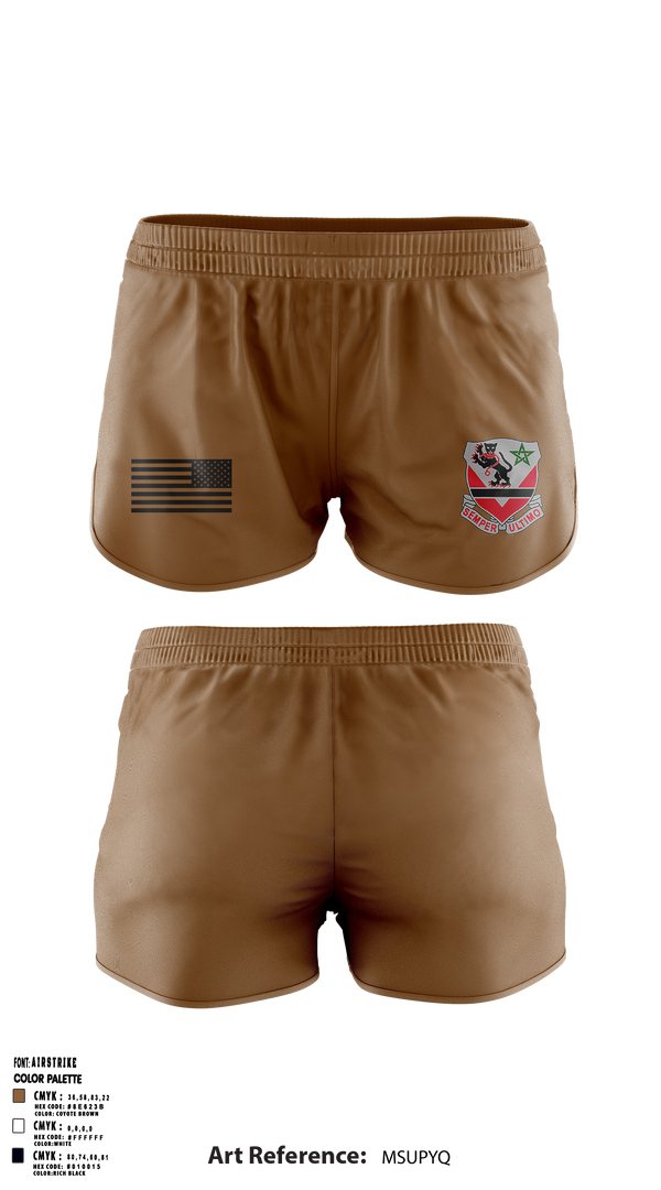 16th BEB 571st Company 8962391 Ranger Panties - 1
