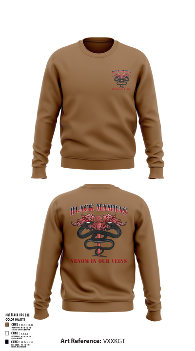 B-Co MRB Mamba 47249464 Crew Neck Sweatshirt - 106