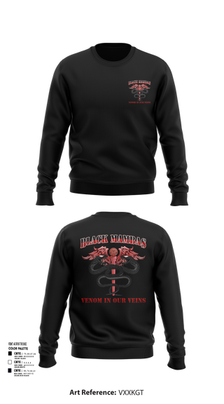 B-Co MRB Mamba 47249464 Crew Neck Sweatshirt - 108