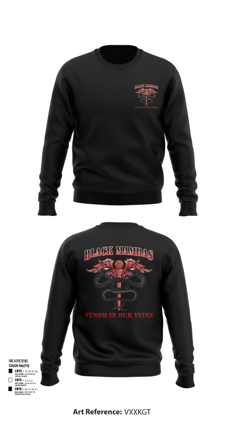 B-Co MRB Mamba 47249464 Crew Neck Sweatshirt - 108
