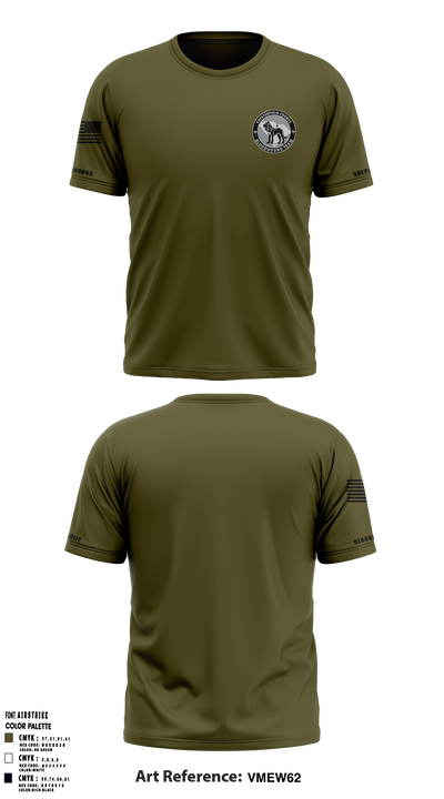Chesterfield County Sheriff Office 72632097 Short Sleeve Performance Shirt - 2