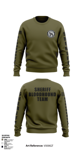Chesterfield County Sheriff Office 72632097 Crew Neck Sweatshirt - 2