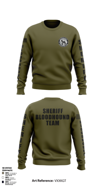 Chesterfield County Sheriff Office 72632097 Crew Neck Sweatshirt - 2