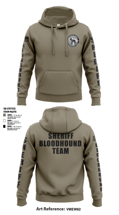 Chesterfield County Sheriff Office 72632097 Hoodie - 1