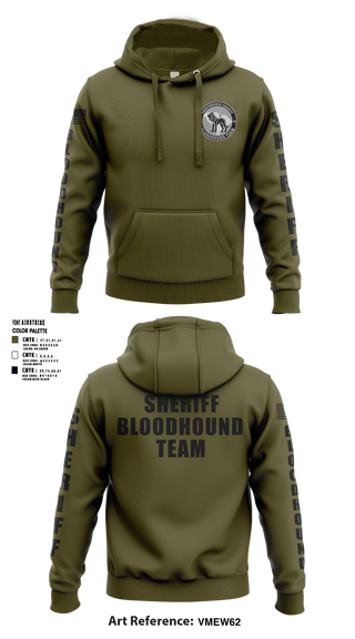 Chesterfield County Sheriff Office 72632097 Hoodie - 2