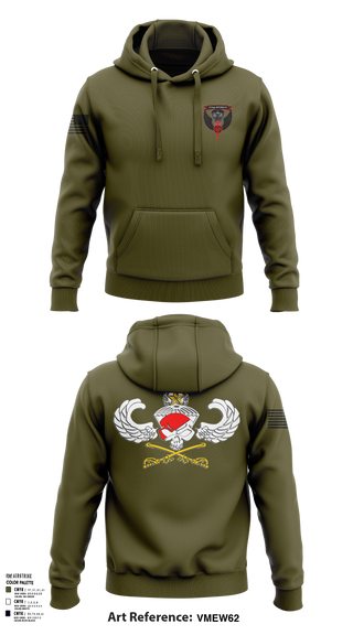 Dog troop 1-509th 97427041 Hoodie - 103