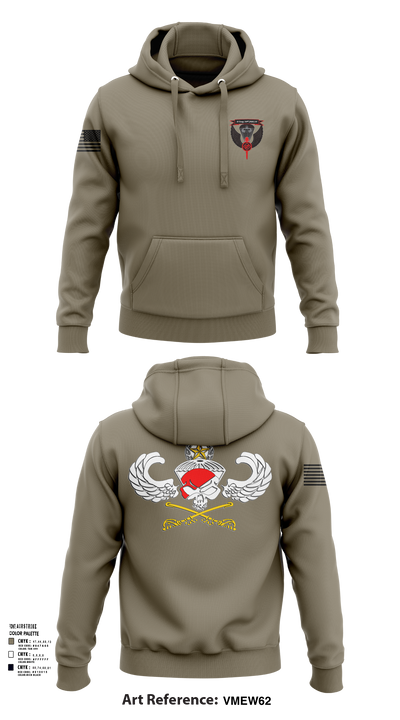 Dog troop 1-509th 97427041 Hoodie - 104