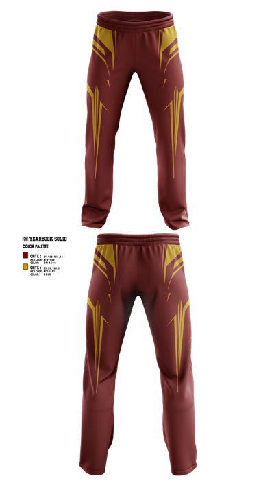 Kingston High School Cheer 38639250 Sweatpants - 1