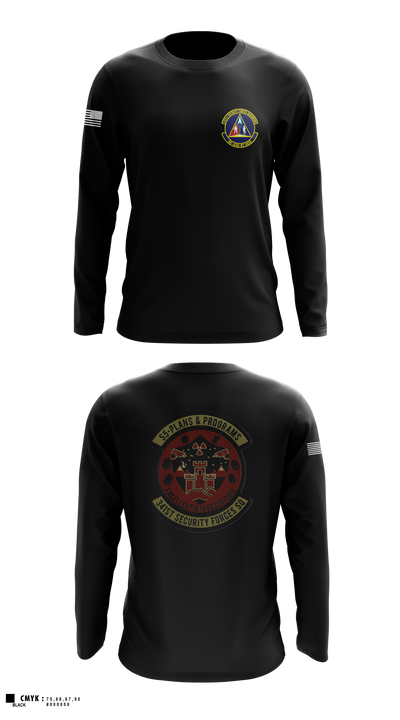 341 SFS 71584549 Long Sleeve Performance Shirt - 1