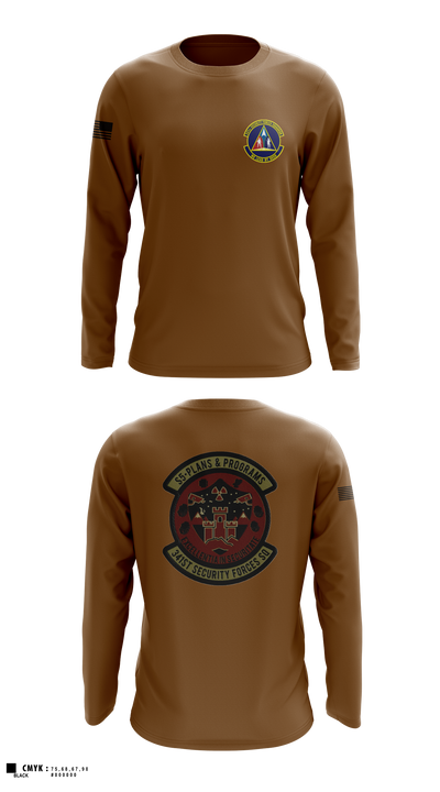 341 SFS 71584549 Long Sleeve Performance Shirt - 2