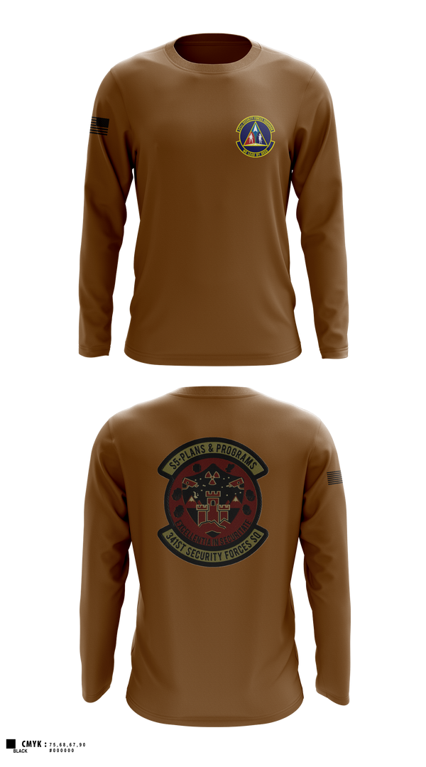 341 SFS 71584549 Long Sleeve Performance Shirt - 2
