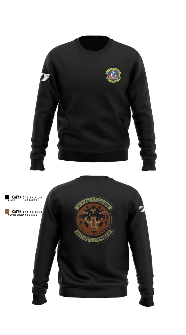 341 SFS 71584549 Crew Neck Sweatshirt - 1