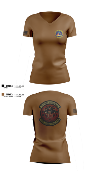 341 SFS 71584549 Women's Short Sleeve V-neck Shirt - 2