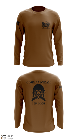 900 LEADERSHIP 50453031 Long Sleeve Performance Shirt- 1