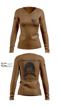 900 LEADERSHIP 50453031 Women's Long Sleeve V-neck Shirt - 1