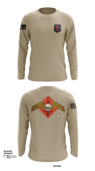 8121 67083277 Long Sleeve Performance Shirt - 101