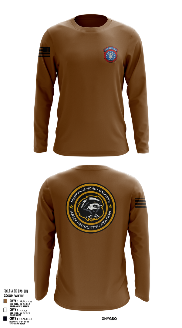 USAREC 47194249 Long Sleeve Performance Shirt - 2