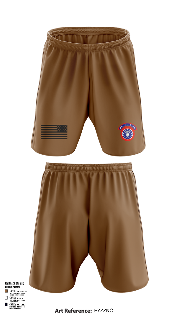 USAREC 47194249 Athletic Shorts With Pockets -1
