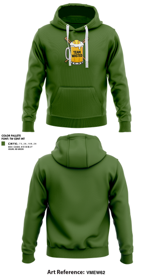Team Wasted 73417864 Hoodie - 1