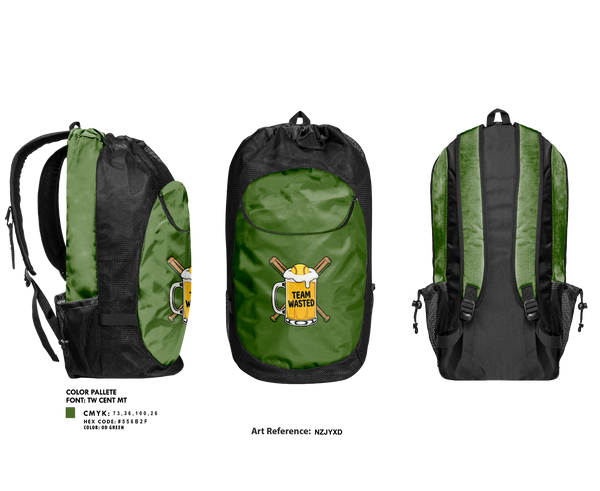 Team Wasted 73417864 Gear Bag - 2